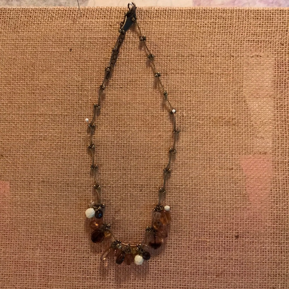 Multi beaded necklace